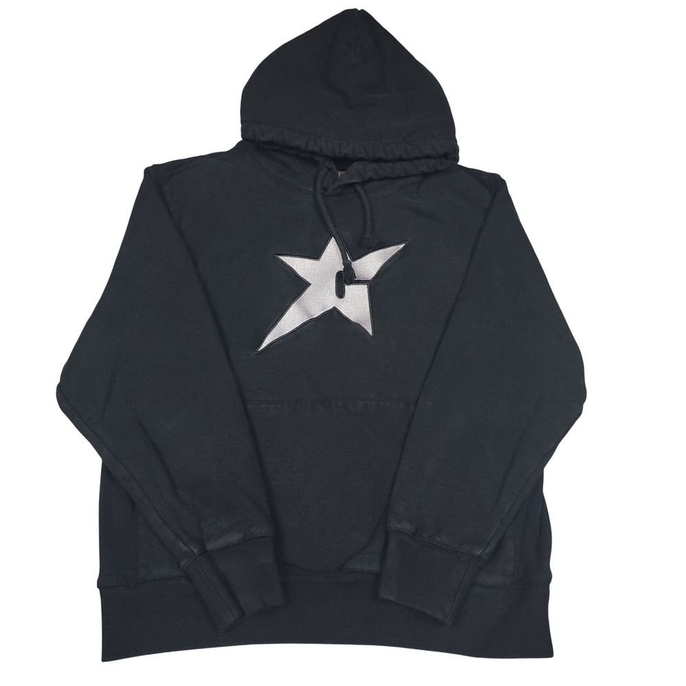 Carpet Company C-Star Hoodie Mens L Black Pullover Skate Streetwear 2021